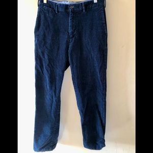 Ralph Lauren corduroy pants.